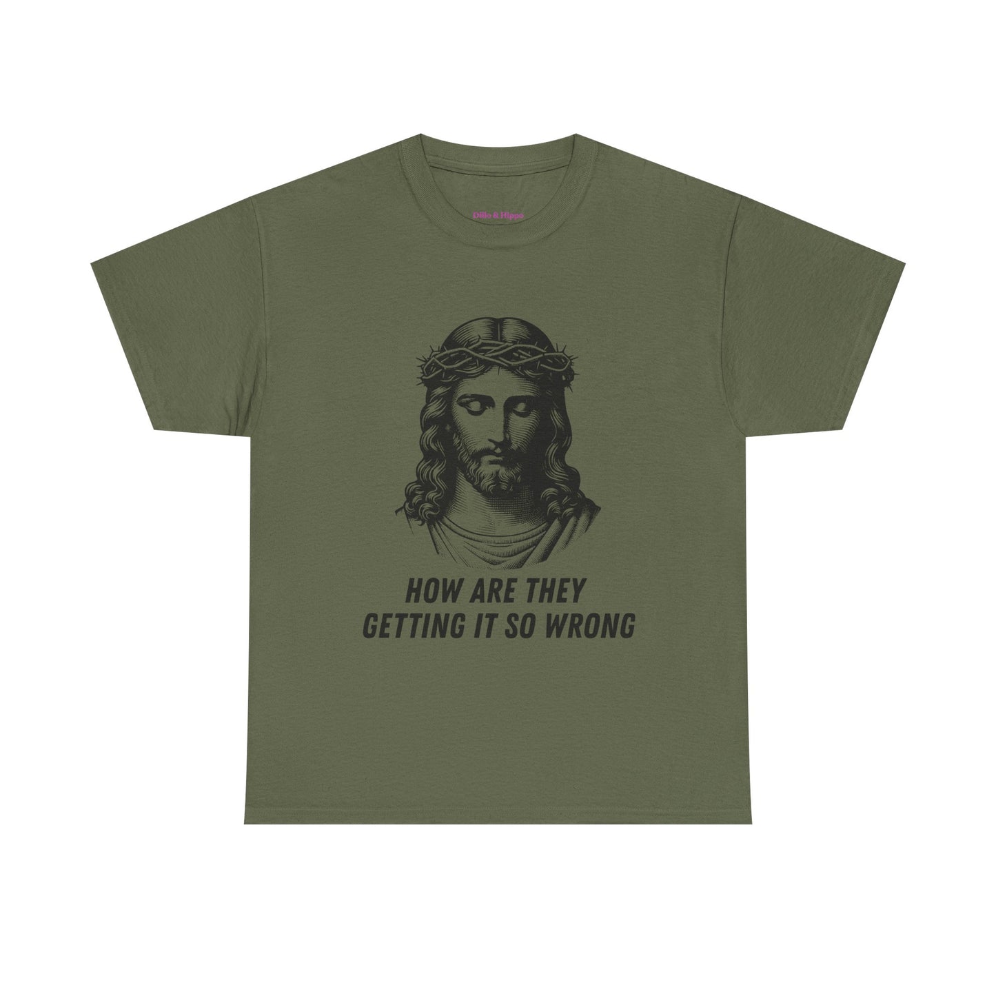 Christ-Inspired Unisex Heavy Cotton Tee - How Are They Getting It So Wrong?