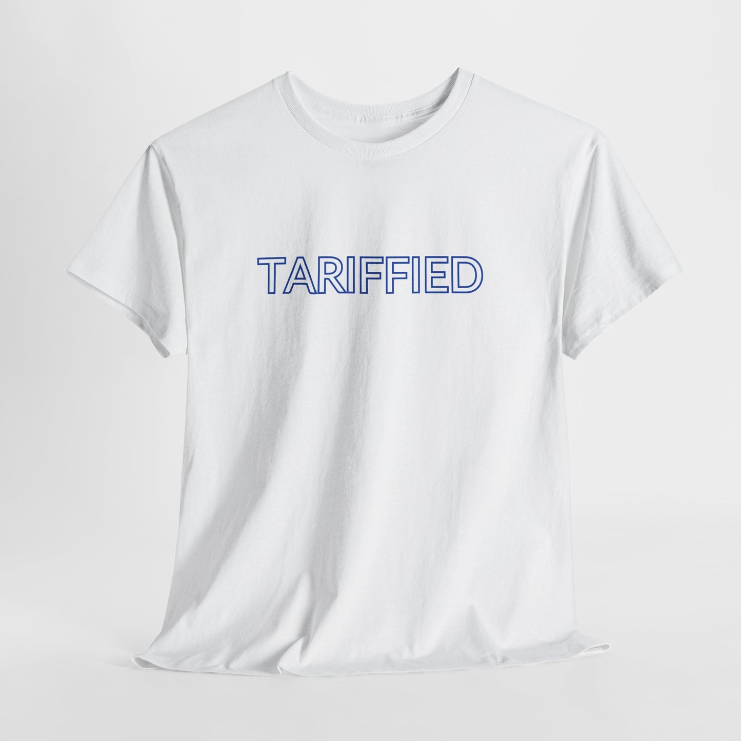 Tarrified // Unisex Heavy Cotton Tee - Scary Economy Statement Shirt