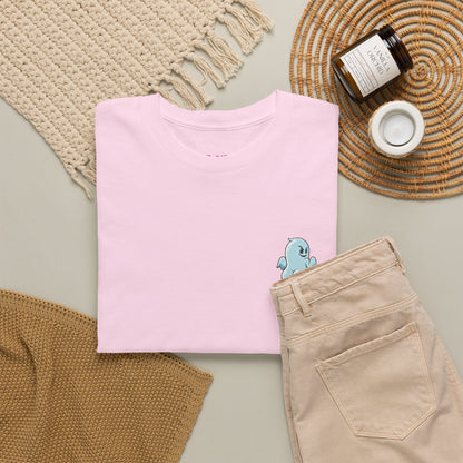 'Power Bottom Autumn' Blue Ghost // Playful Unisex Heavy Cotton Tee
