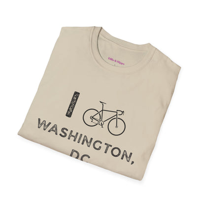 I (Road) Bike Washington, DC // Unisex Softstyle T-Shirt
