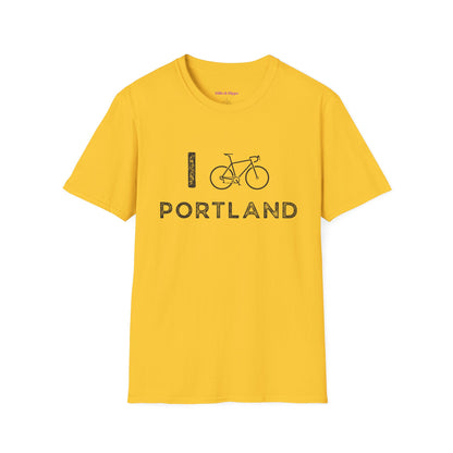 I (Road) Bike Portland // Unisex Softstyle T-Shirt