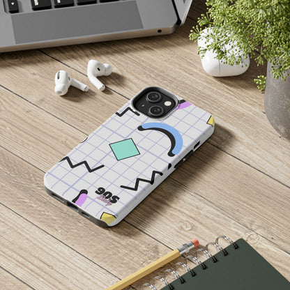 90s Baby Zig Zag and Shapes // iPhone Case