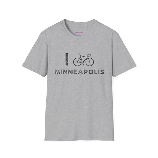 I (Road) Bike Minneapolis // Unisex Softstyle T-Shirt