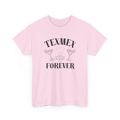 Tex-Mex Forever - Ritas & Queso // Unisex Heavy Cotton Tee - Fun Casual T-Shirt for Food Lovers