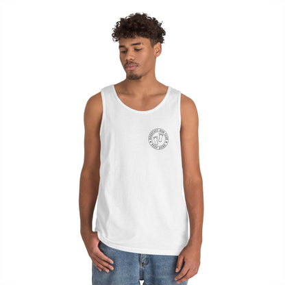 Barefoot Run Club // Bigfoot Founding Member // Double Sided Unisex Heavy Cotton Tank Top