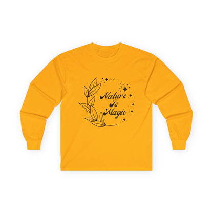 Nature is Magic // Unisex Ultra Cotton Long Sleeve Tee - Embrace Nature's Beauty