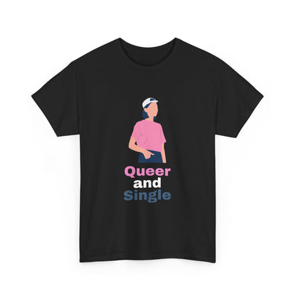 Queer and Single // Short Sleeve Tee