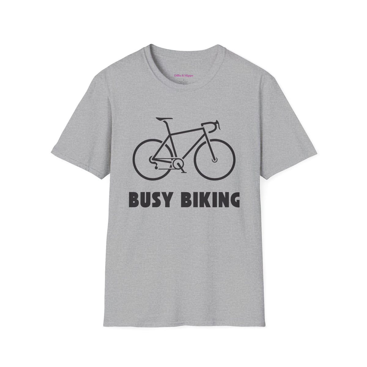 Busy (Road) Biking // Unisex Softstyle T-Shirt