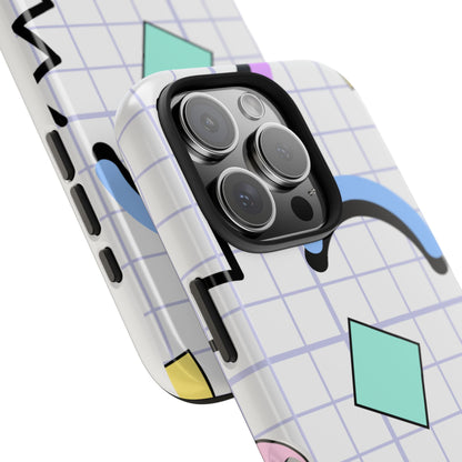 90s Baby Zig Zag and Shapes // iPhone Case