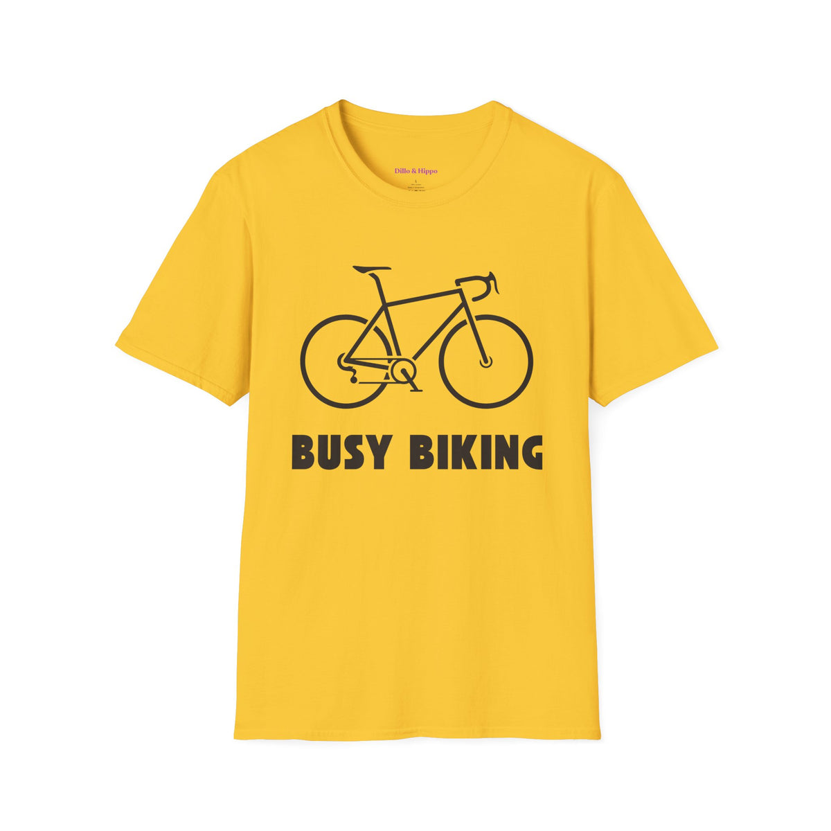 Busy (Road) Biking // Unisex Softstyle T-Shirt