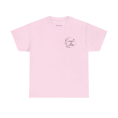 Nature is Magic - Pocket Placement // Unisex Heavy Cotton Tee - Nature-Themed Casual Wear