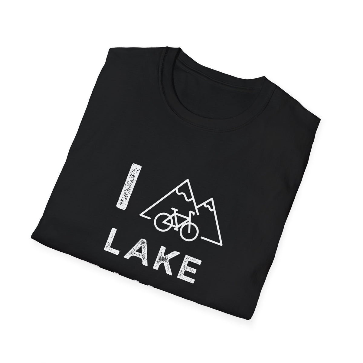 I (Mountain) Bike Lake Tahoe // Unisex Softstyle T-Shirt