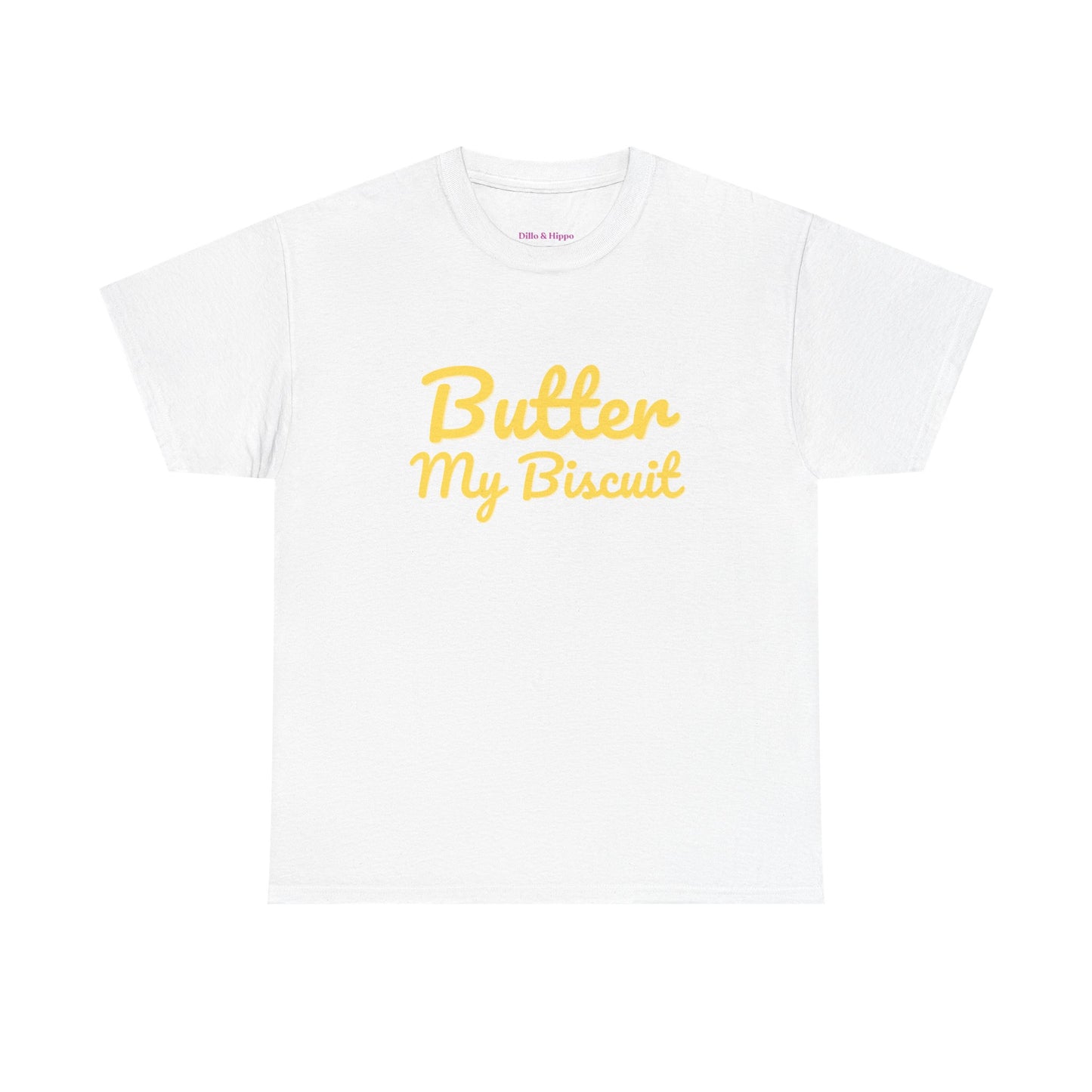Butter My Biscuit Unisex Heavy Cotton Tee - Fun & Playful Graphic T-Shirt