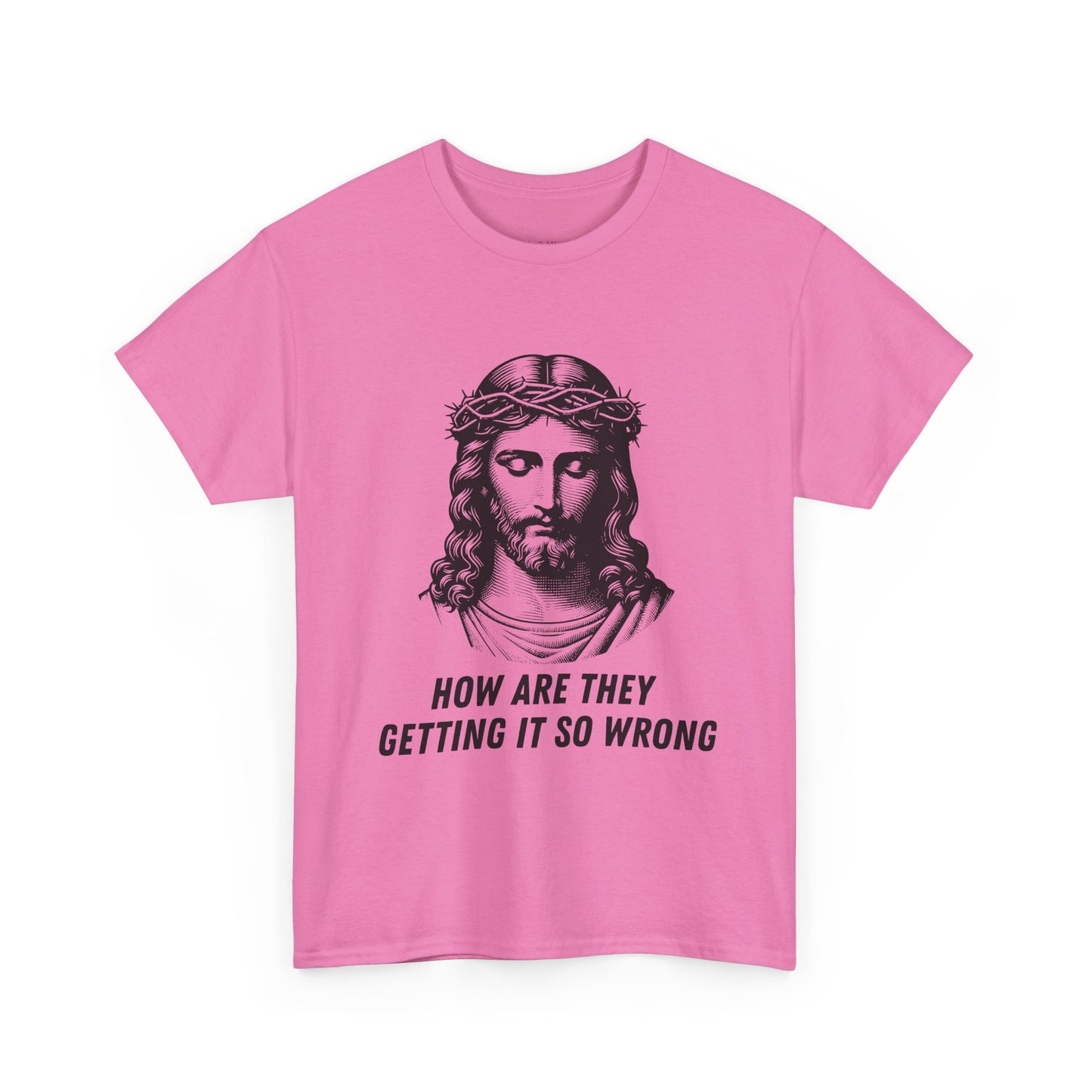 Christ-Inspired Unisex Heavy Cotton Tee - How Are They Getting It So Wrong?