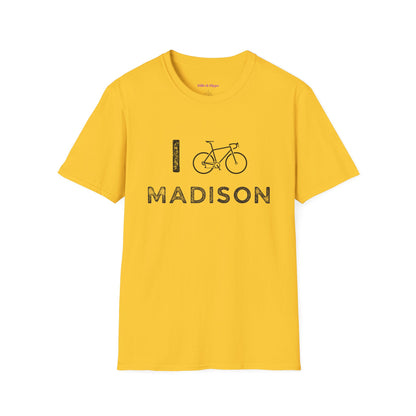 I (Road) Bike Madison // Unisex Softstyle T-Shirt