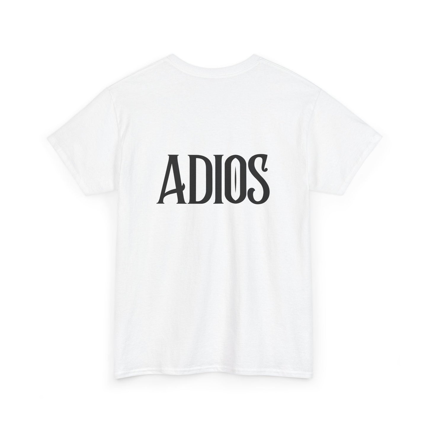 Howdy & Adios  // Unisex Heavy Cotton Tee - Casual Statement Shirt