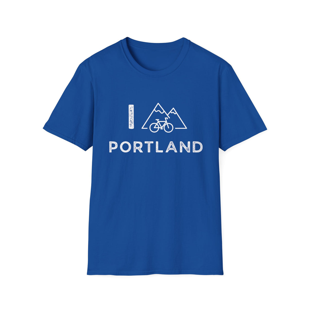 I (Mountain) Bike Portland // Unisex Softstyle T-Shirt