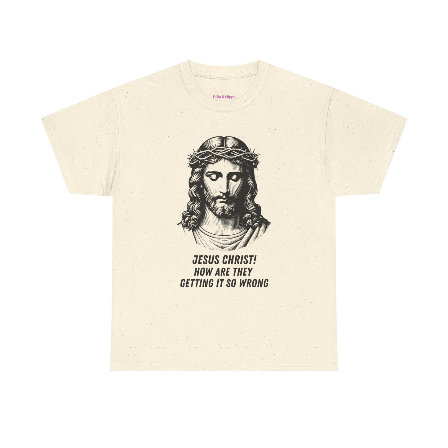 Humorous Jesus Graphic Tee - "Jesus Christ! How Are They Getting It So Wrong?"