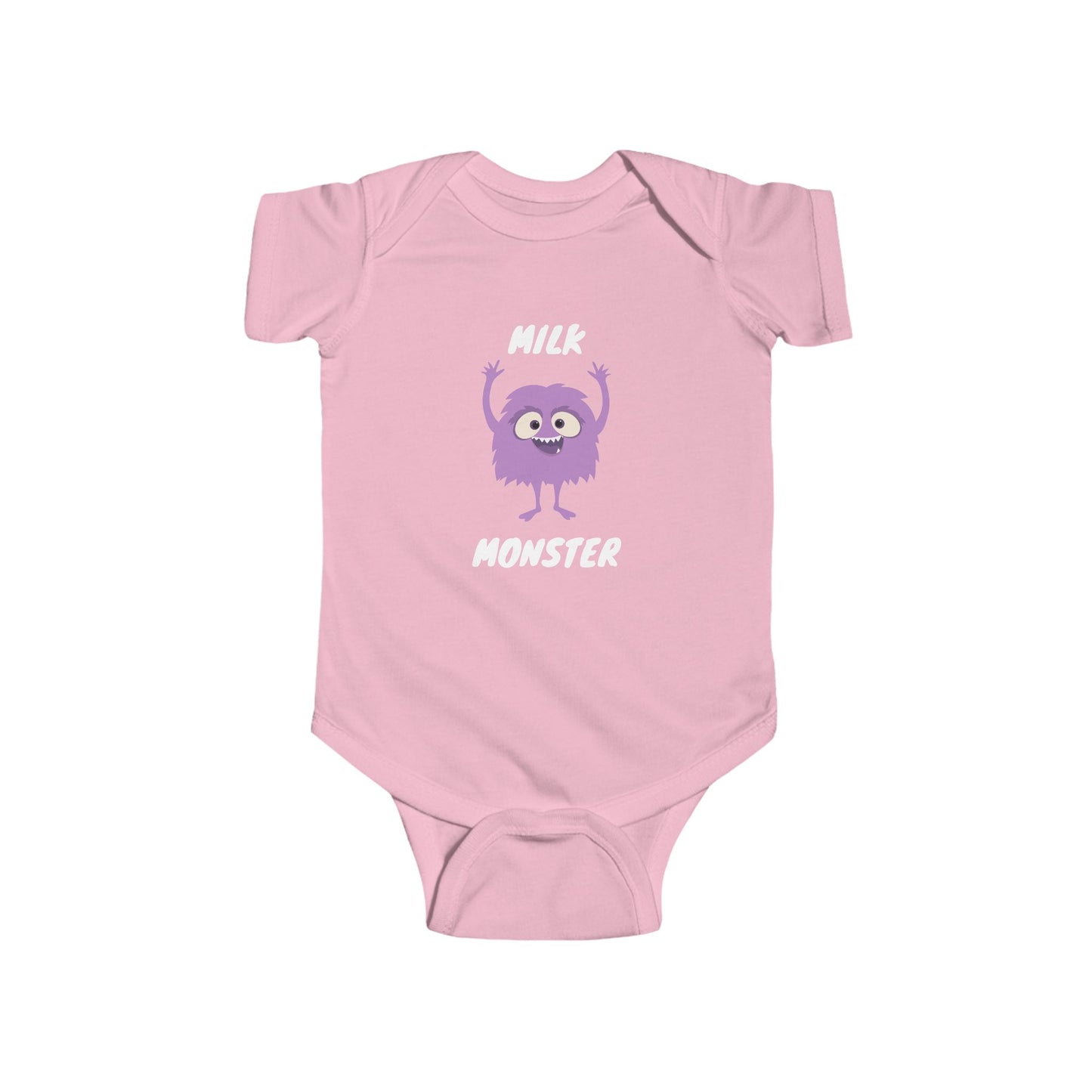 Purple Milk Monster // Baby Bodysuit