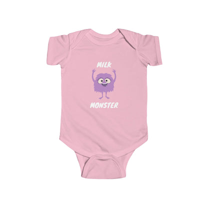 Purple Milk Monster // Baby Bodysuit