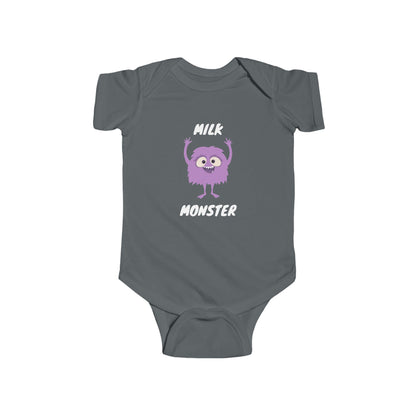 Purple Milk Monster // Baby Bodysuit