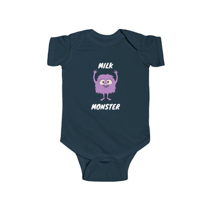 Purple Milk Monster // Baby Bodysuit