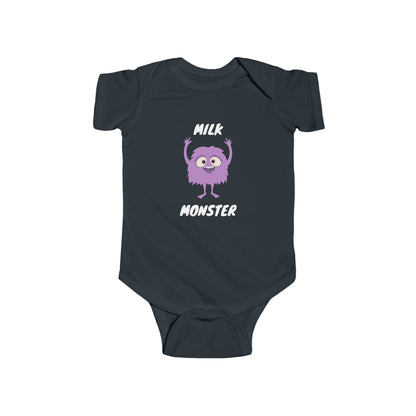Purple Milk Monster // Baby Bodysuit