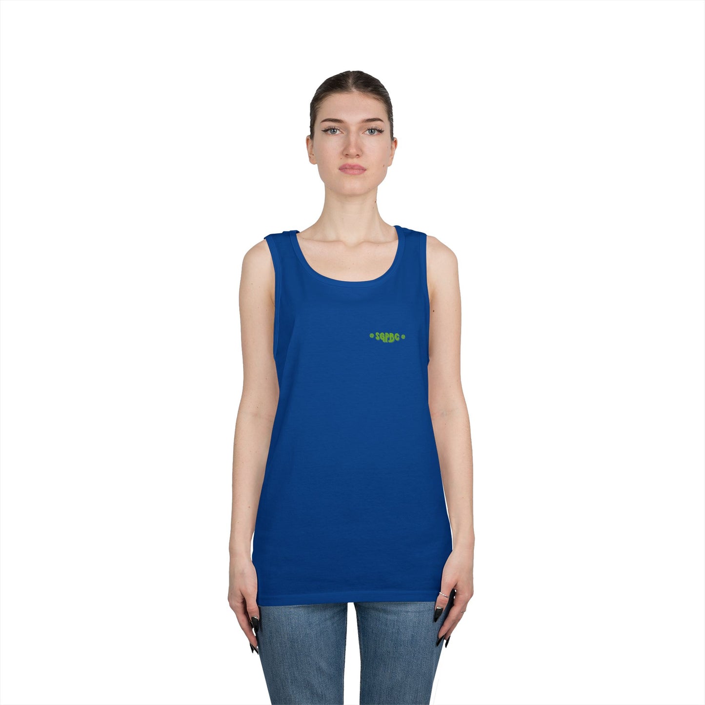 SGPBC // Green // Unisex Heavy Tank Top