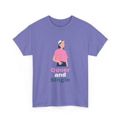Queer and Single // Short Sleeve Tee