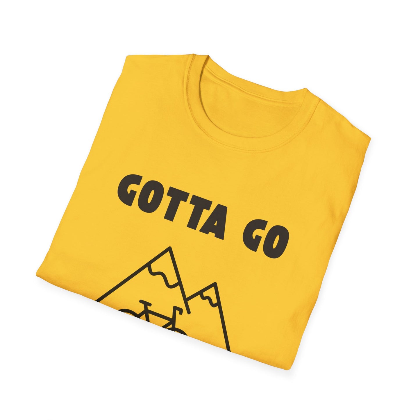 Gotta Go (Mountain) Biking // Unisex Softstyle T-Shirt