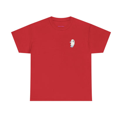 'Power Bottom Autumn' White Ghost // Halloween Ghost Unisex Heavy Cotton Tee