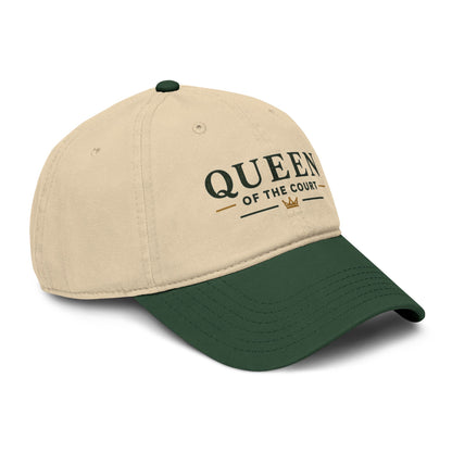 Queen of the Court Washed Baseball Cap — Pickleball or Tennis Player Hat