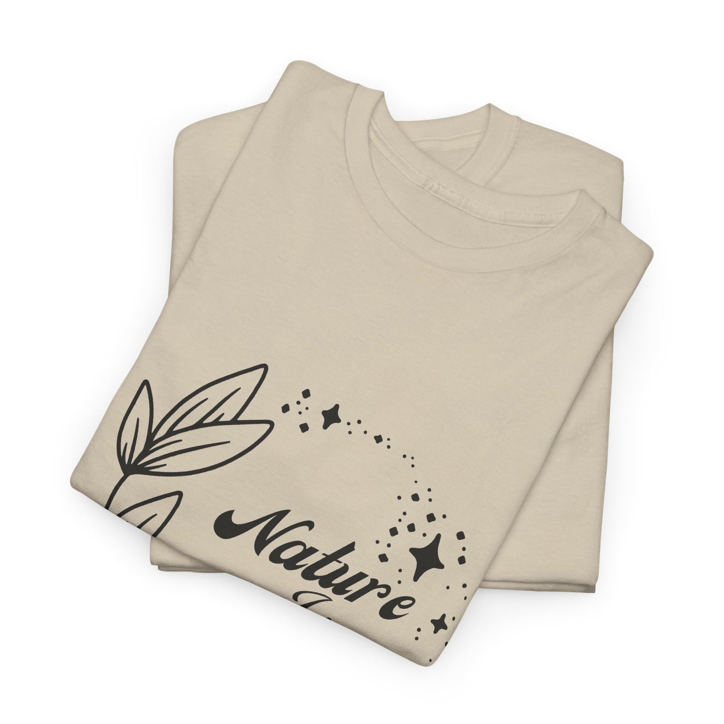 Nature is Magic // Unisex Heavy Cotton Tee - Nature-Themed Casual Wear