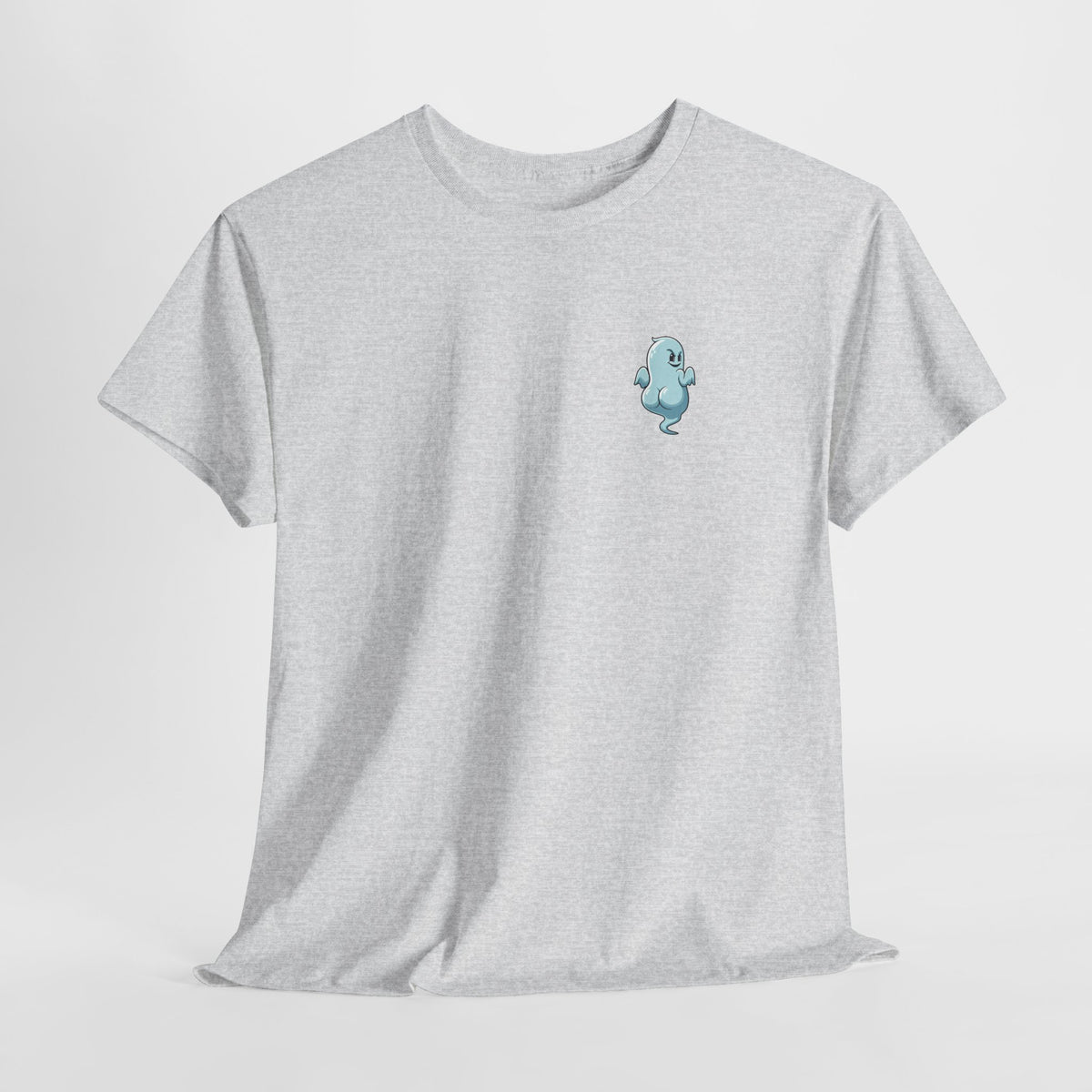 'Power Bottom Autumn' Blue Ghost // Playful Unisex Heavy Cotton Tee