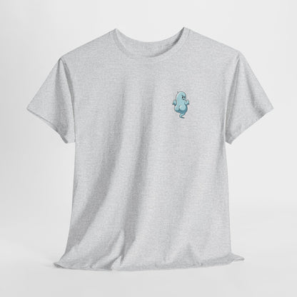 'Power Bottom Autumn' Blue Ghost // Playful Unisex Heavy Cotton Tee