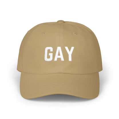 Gay // Classic Dad Cap