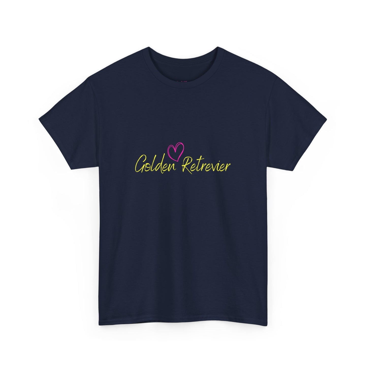 Golden Retriever Woofin' For My Black Cat // Unisex Heavy Cotton Tee - Relationship Dynamics