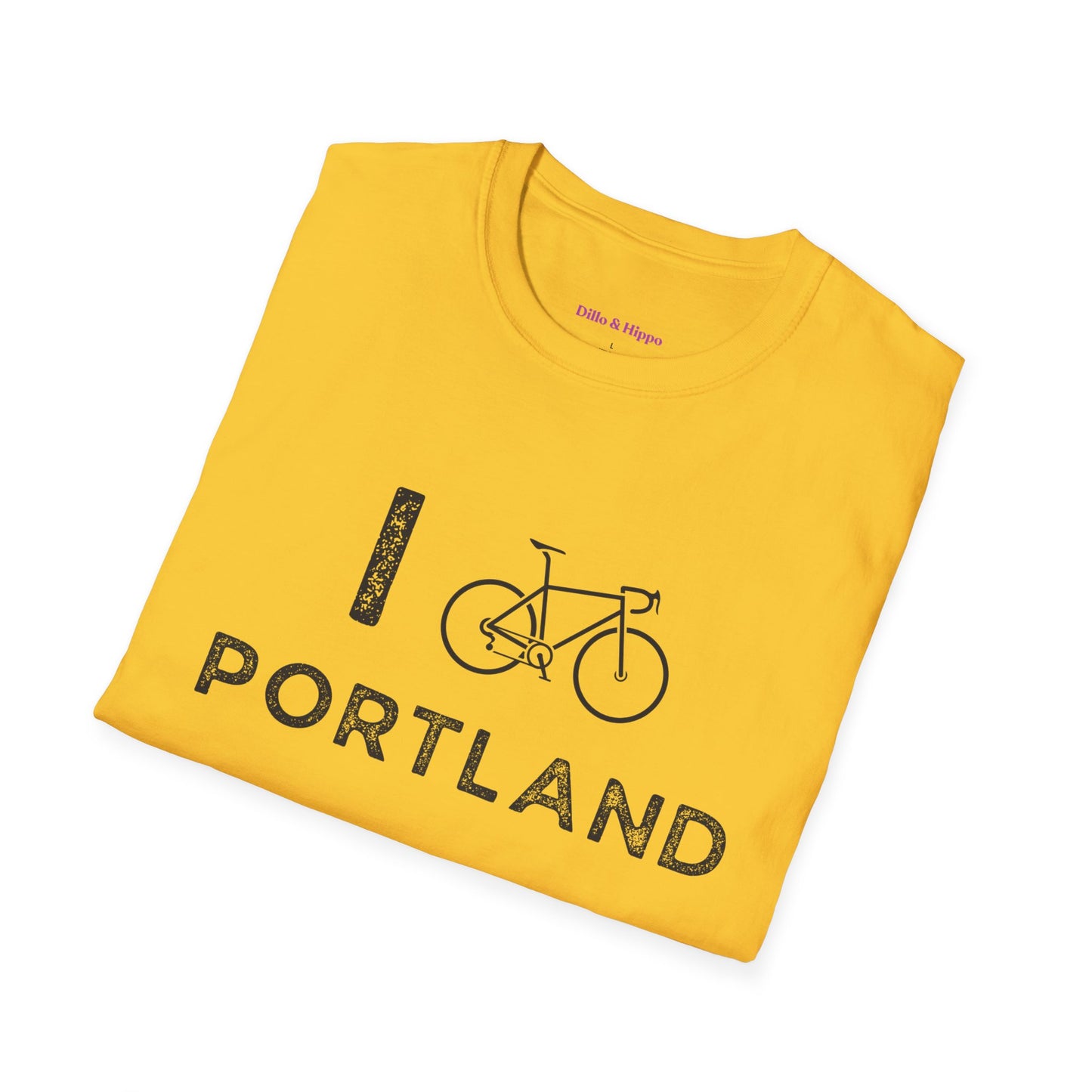I (Road) Bike Portland // Unisex Softstyle T-Shirt