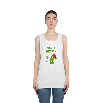 Pickleball // Nasty Nelson // Unisex Heavy Cotton Tank Top