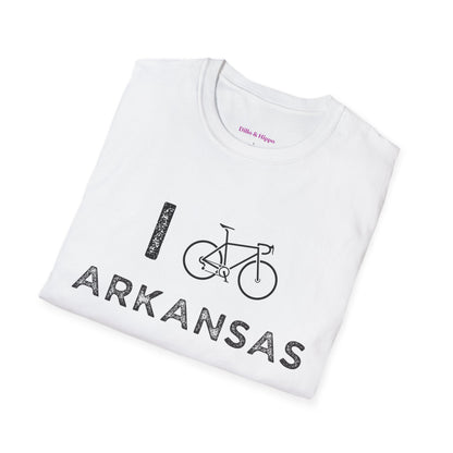 I (Road) Bike Arkansas // Unisex Softstyle T-Shirt