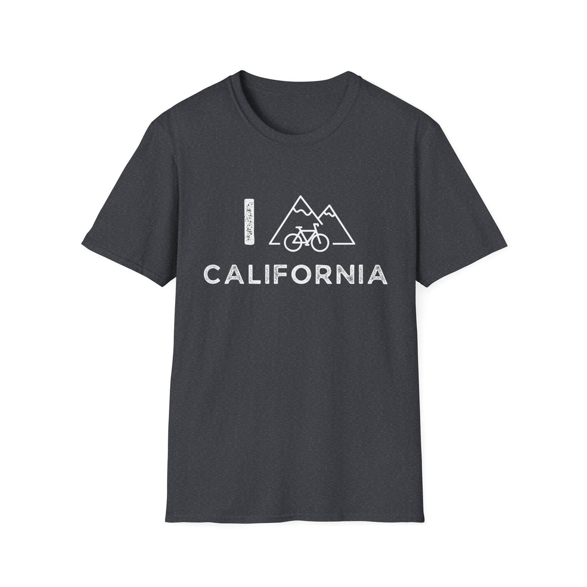 I (Mountain) Bike California // Unisex Softstyle T-Shirt