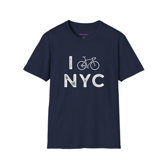 I (Road) Bike NYC // Unisex Softstyle T-Shirt