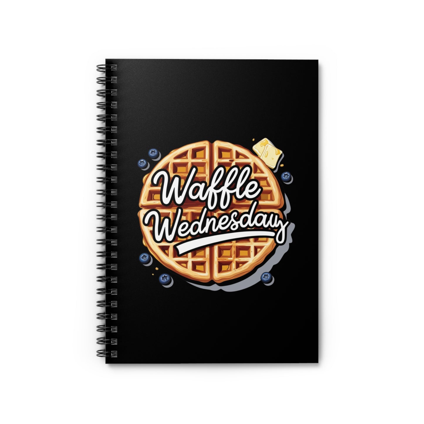 Waffle Wednesday // Spiral Notebook - Ruled Line