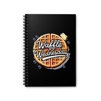 Waffle Wednesday // Spiral Notebook - Ruled Line
