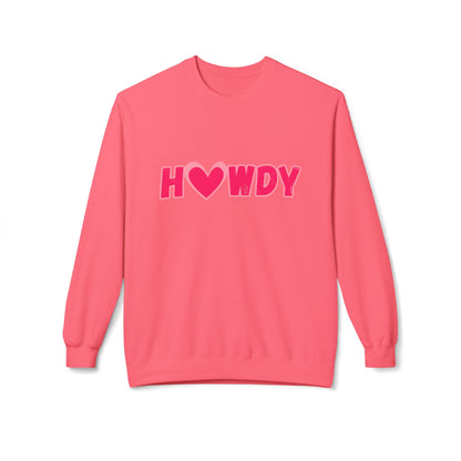 H<3Wdy // Unisex Midweight Softstyle Fleece Crewneck Sweatshirt
