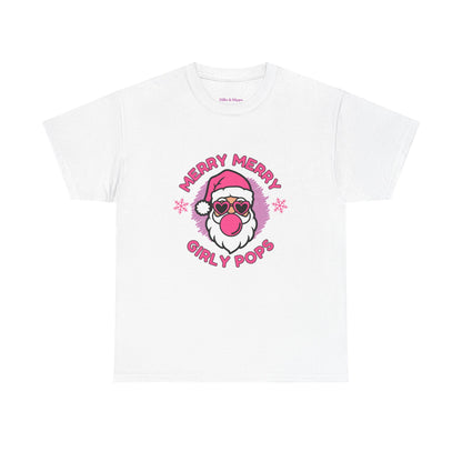 Merry Merry Girly Pops Christmas Tee