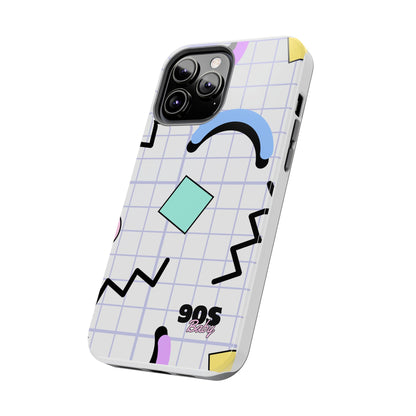 90s Baby Zig Zag and Shapes // iPhone Case
