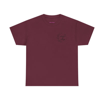 Nature is Magic - Pocket Placement // Unisex Heavy Cotton Tee - Nature-Themed Casual Wear