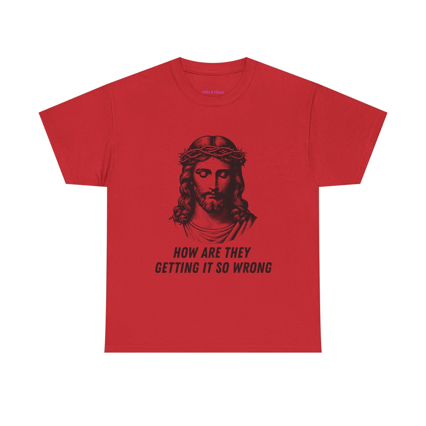 Christ-Inspired Unisex Heavy Cotton Tee - How Are They Getting It So Wrong?