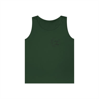 Nature is Magic - Pocket Placement // Unisex Heavy Cotton Tank Top -  Design for Outdoor Lovers